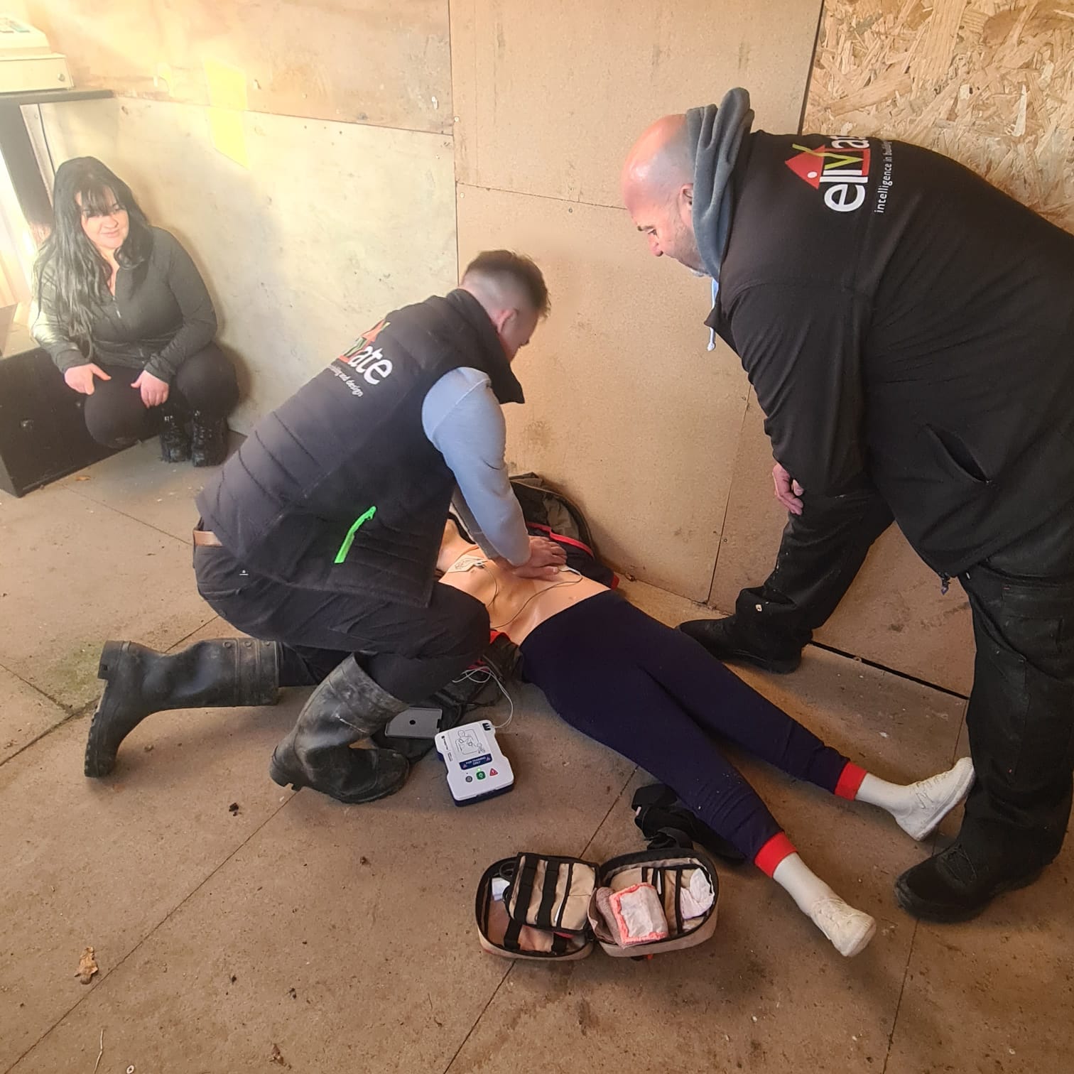 Our team are Trauma First Aid Trained.